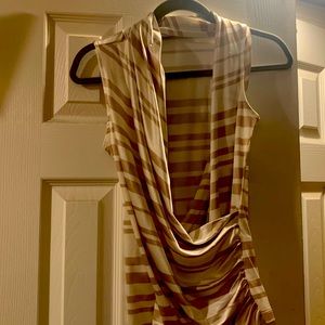 White and beige medium